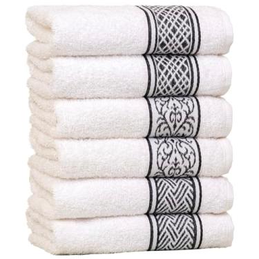 Imagem de Luxure Gourmet – Kit 5 Panos de Copa Premium, Felpudos, Alta Absorção e Durabilidade (Preto c/Desenhos Alternados)