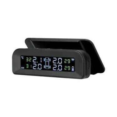 Imagem de Sistema De Monitoramento De Pressão Dos Pneus TPMS Solar Inteligente C
