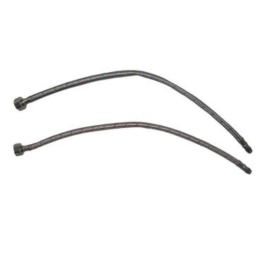 Imagem de Engate Rabicho Par Monocomando Kit 60 Uni Mangueira Torneira Misturador Agua Quente Fria Flexivel