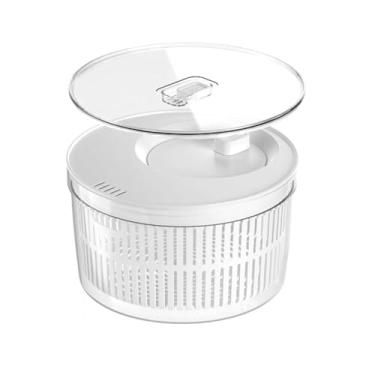 Imagem de Ou Kit Organizador e Secador de Saladas 5,5L Natural Linha Clear Fresh