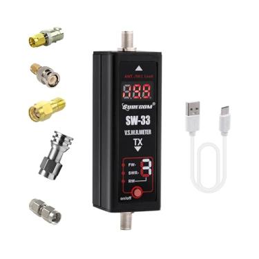 Imagem de Gam3Gear SURECOM SW-33 Mark II 100 W 125-525 Mhz Mini Digital VHF UHF rádio bidirecional portátil Power & SWR Meter