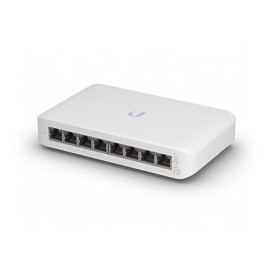 Imagem de SWITCH 8 PORTAS UBIQUITI USW-LITE-8-POE-BR GIGABIT 52W