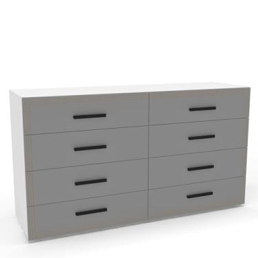 Imagem de Cômoda 8 Gavetas Valência Politorno Móveis