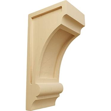 Imagem de Ekena Millwork Corw04X05X10DIAL 10 cm L x 12 cm P x 25 cm A Corbel, Amieiro embutido