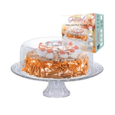 Imagem de Boleira com Pé de Vidro Modena Ruvolo 454101