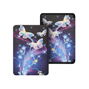 Imagem de Akacy Capa com padrão pintado para Kindle Paperwhite 6.0 polegadas 11ª geração lançada em 2022/2024 (Modelo: C2V2L3/RS23CV) com função hibernar/despertar automática (32)