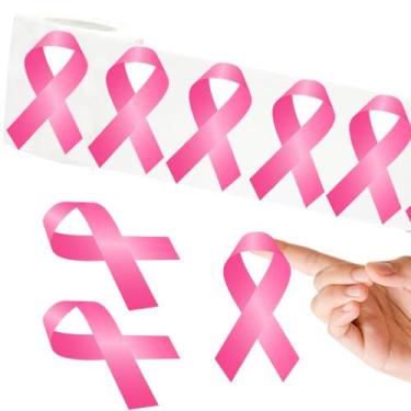Imagem de Adesivos BAISDY Pink Ribbon Breast Cancer Awareness x500
