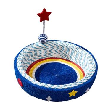 Imagem de WeiLaiKeQi Arranhador para gatos, cama, tábua e cesta arranhadora para sala de estar, dormitório, Grande