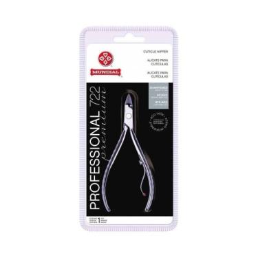 Imagem de Alicate de Cutícula Mundial Inox 722 Cabo Curto