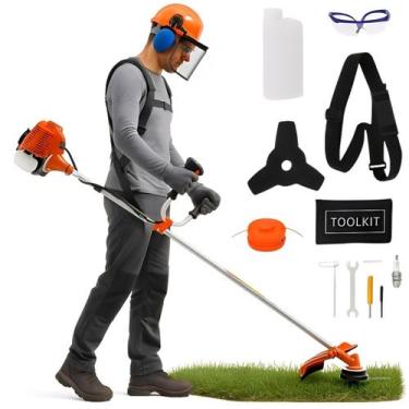 Imagem de Roçadeira A Gasolina 75cc 3.6hp Nakasaki Profissional 2 Tempos Com Ace