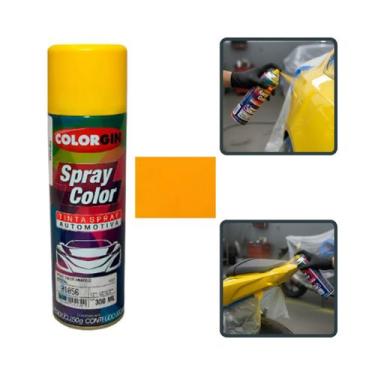Imagem de Spray color amarelo imperial spray automotivo colorgin 300ml