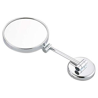 Imagem de LMJYU Espelho de mesa, espelho de parede, espelho de maquiagem, diferentes tipos, imagem HD, fácil de usar, redondo, espelho cosmético de 20 x 20 cm