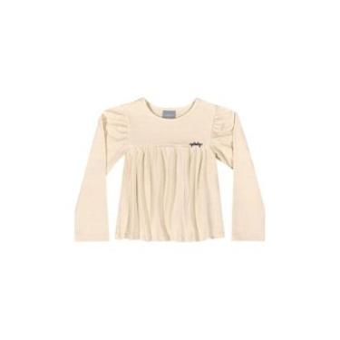 Imagem de Blusa Manga Longa Infantil para Menina Quimby-Feminino