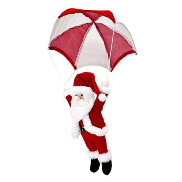 Imagem de Enfeite Natalino Papai Noel Paraquedista
