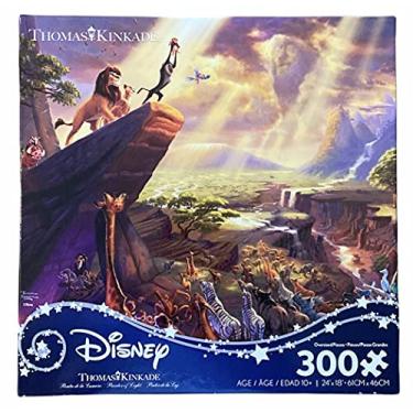 Imagem de Ceaco - Thomas Kinkade - Coleção Disney Dreams - O Rei Leão - Quebra-cabeça de 300 peças, 24 x 18
