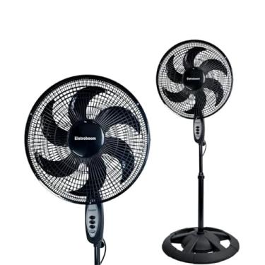 Imagem de Ventilador Coluna Turbo 45cm90w 6 Pás 3 Velocidades Oscilant 127v - Eletroobom
