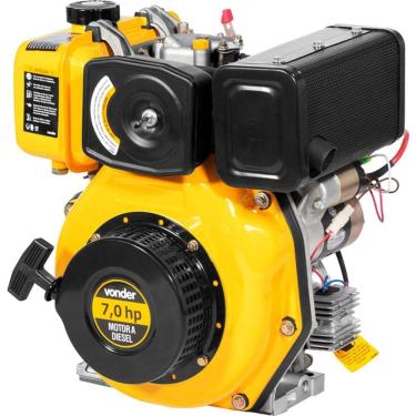 Imagem de Motor à Diesel 7hp 4 Tempos Manual - Vonder