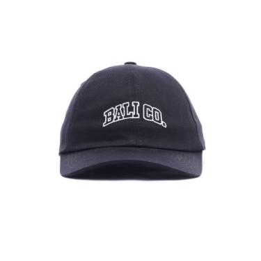 Imagem de Boné Bali Company Dadhat Bali Co. College, Preto, un