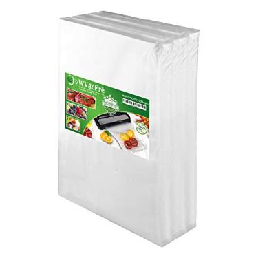 Imagem de Premium!! WVacFre – Sacos de máquina de armazenamento para selador a vácuo, Branco, Plus Large Gallon11"x20"(100Bags)