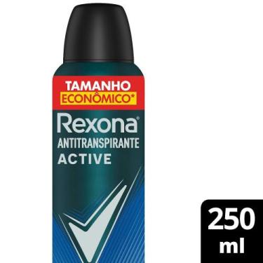 Imagem de Antitranspirante Aerosol Rexona Men Active Dry 250ml