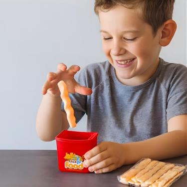 Imagem de Brinquedo Interativo Pula Batata, Jogo Infantil de Coordenação Motora, Plástico Resistente, Vermelho, 14.5cm, para Crianças Acima de 3 Anos, Manual