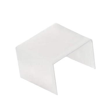 Imagem de Baoblaze Suporte quadrado em acrílico para cupcakes, organizador multifuncional que economiza espaço e é ideal para mesas de buffet em supermercados, Xl