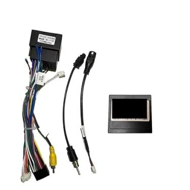 Imagem de Decodificador de caixa Canbus de rádio de carro Android compatível com Peugeot 308/208/2008/4008/508L (2018)/Citroen C4 16 pinos cabo de alimentação