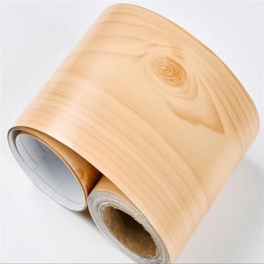 Imagem de GQQGSHOP Faixa autoadesiva de borda de parede de 5 metros à prova d'água para decoração de borda de parede, painéis de parede de PVC, borda de teto, moldura de porta, linha de cintura, decoração