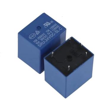 Imagem de SRU-05VDC-SL-A SRU-12VDC-SL-A SRU-24VDC-SL-A SRU-05VDC-SL-C SRU-12VDC-SL-C SRU-24VDC-SL-C 4Pin 5Pin 5v 12v 24v DC Relay 5Pcs(SRU-05VDC-SL-A(4Pin))