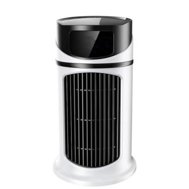 Imagem de Ventilador de Resfriamento Portátil com Seis Velocidades e Função Umidificador Alimentado por USB Silencioso Leve Ar Condicionado Pessoal Timer para U