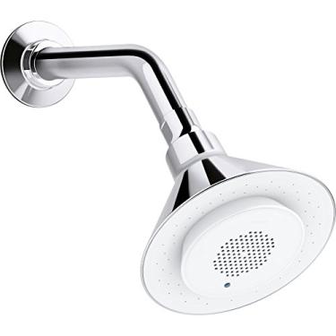 Imagem de KOHLER Chuveiro Moxie K-9245-CP 2,5 GPM e alto-falante sem fio, cromado polido