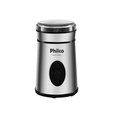 Imagem de Moedor de Café Philco 50g de grãos 200W Inox Grano Aroma