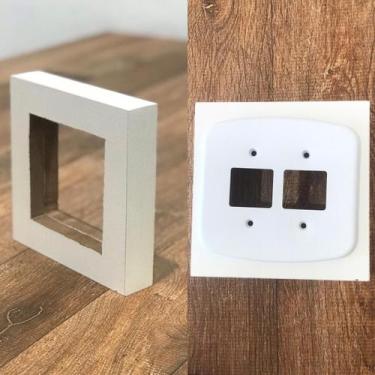 Imagem de Caixinha Em Mdf De Tomada Para Revestimento 3d 4x2 - LuJP Decorações