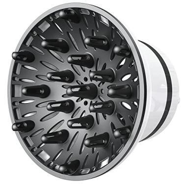 Imagem de Secador de cabelo universal para cabelos finos grossos cacheados e frizzados