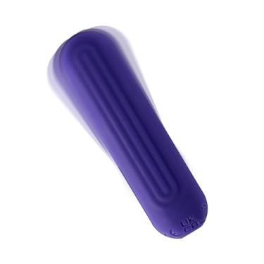 Imagem de plusOne Vibrador Bullet para mulheres, mini vibrador feito de silicone seguro para o corpo, totalmente à prova d'água, recarregável por USB, massageador pessoal de brinquedo sexual com 10
