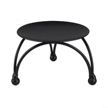 Imagem de Suporte de vela de ferro resistente à ferrugem estilo vintage decoração de mesa 3 pernas design estável para pilar cera velas sem chamas casa cozinha sala de estar quarto cornija festas casamento