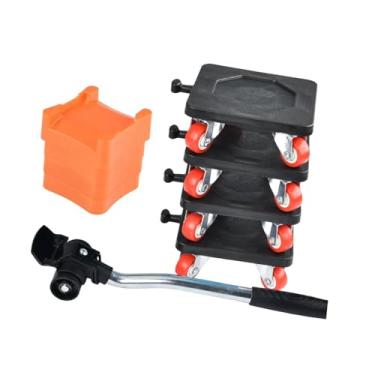 Imagem de Baoblaze Dispositivo de movimentação de móveis, carrinho portátil para eletrodomésticos, elevador de móveis versátil e para máquinas de lavar e