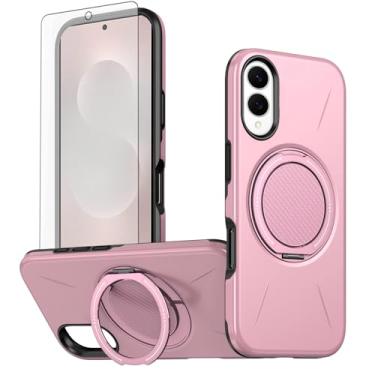 Imagem de Asuwish Capa de telefone compatível com S25 Edge KP US rosa