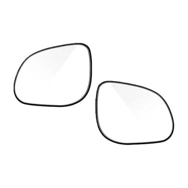 Imagem de Espelho retrovisor aquecido lateral esquerdo e direito, vidro grande angular, peças de carro compatível com hyundai i20 2008-2013(1 Pair with Heated)