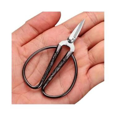 Imagem de Tesoura De Costura Vintage Retro Em Aço Inoxidável, Durável Para Corte