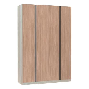 Imagem de Guarda Roupa Solteiro 4 Portas 3 Gavetas Internas Prime Plus 159 Cm Luciane Móveis