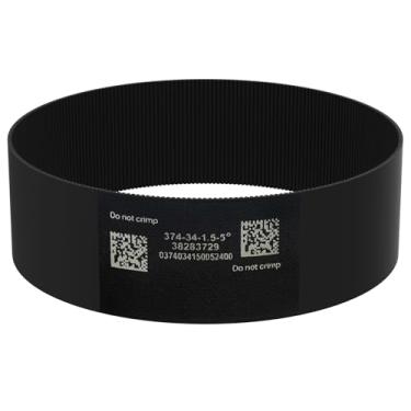 Imagem de Pifipour Correia de pinhão elétrica 38283729 compatível com Ford Ranger 2023; F-150; Correia de pinhão de cremalheira de direção 374-34-1,5 5 Correia de engrenagem de pinhão para cremalheira de