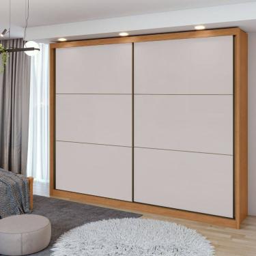 Imagem de Guarda Roupa Casal Flex 2 Portas de Correr 100 MDF Toronto Lopas