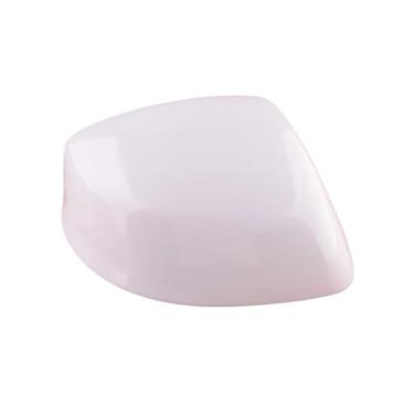 Imagem de Frente do carro lado direito espelho retrovisor capa guarnição plástico sem pintura Compatível com honda civic 9th 2012 2013 2014 2015