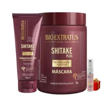 Imagem de Kit Shitake finalização nutritiva 1 Máscara 1kg 1 Finalizador Termopro