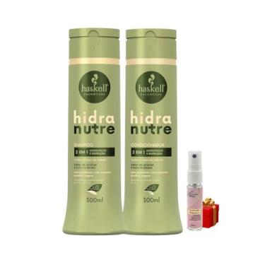 Imagem de Kit Haskell Hidranutre Shampoo 300ML + 1 Condicionador 300ML + Present