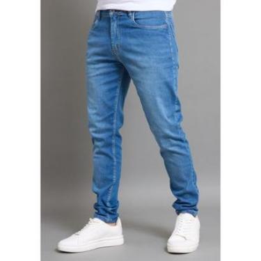 Imagem de Calça Jeans Skinny Masculina Azul Stretch Essencial Dialogo-Masculino
