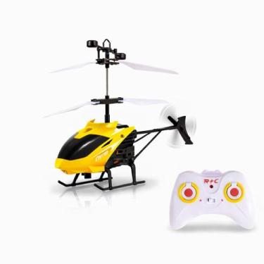 Imagem de Helicóptero Controle Remoto Infantil com Sensor de Mão Recarregável US