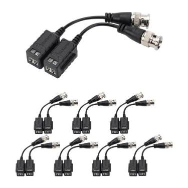 Imagem de Kit 8 Baluns Passivo Multi HD Para Câmeras 4K Ultra HD VB 501 P Intelb