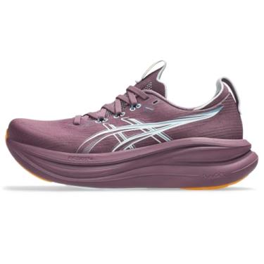Imagem de ASICS Tênis de corrida feminino Gel-Nimbus 28, Roxo veludo/azul ártico, 42